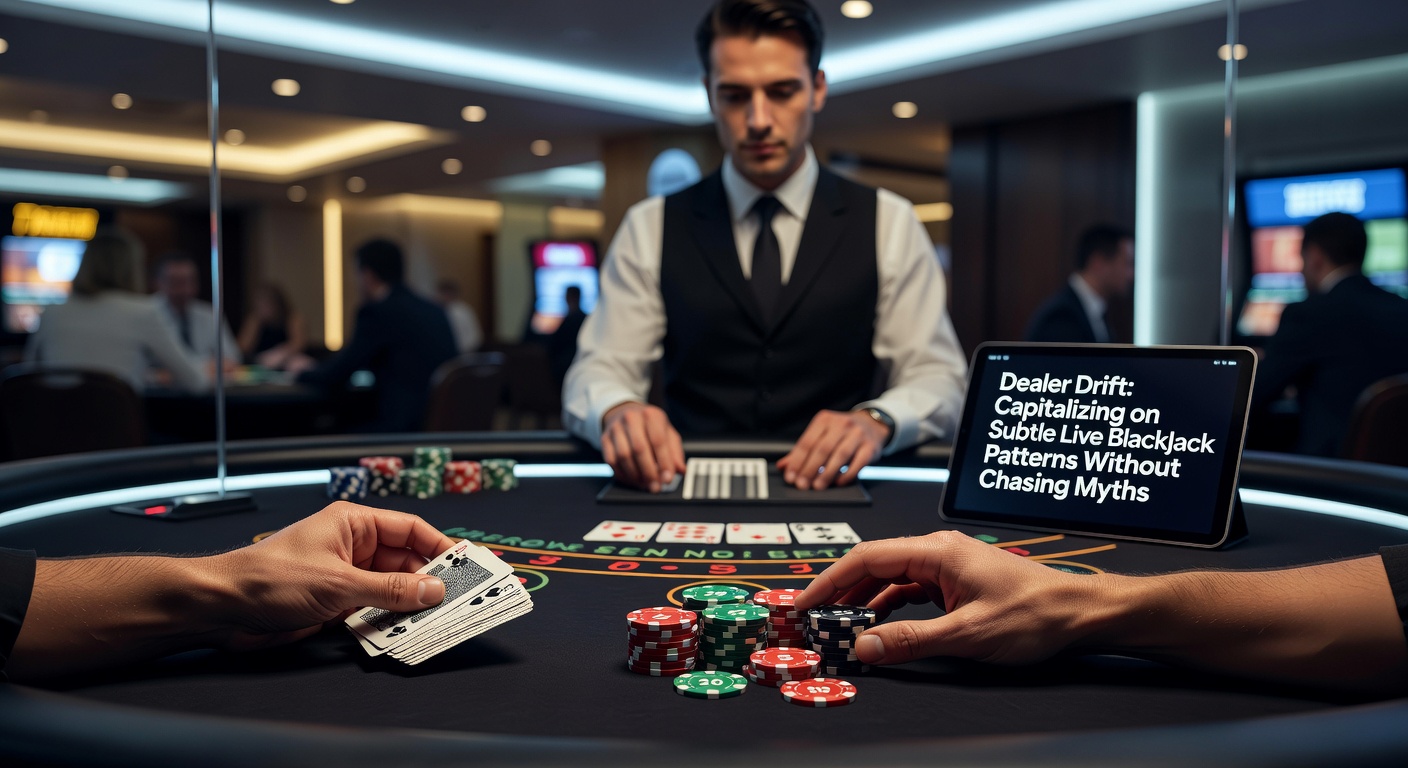 Live dealer shuffling cards at a blackjack table during an online stream, highlighting subtle hand movements