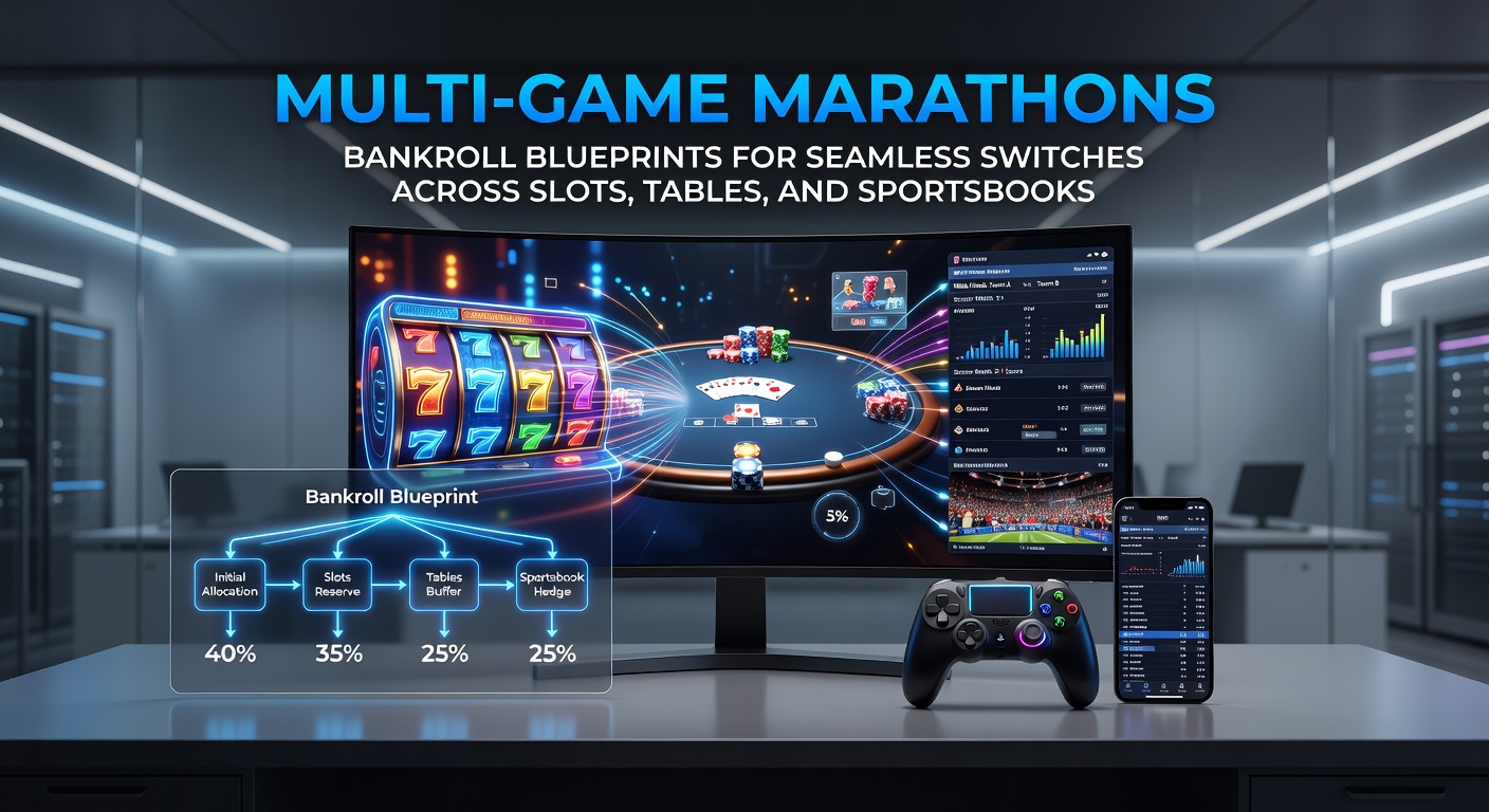 Casino floor bustling with slots, blackjack tables, and sportsbook screens showing live odds
